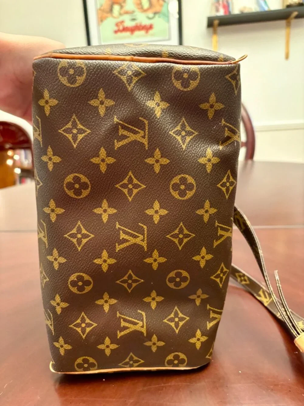 Louis Vuitton Speedy Bag with Shoulder Strap